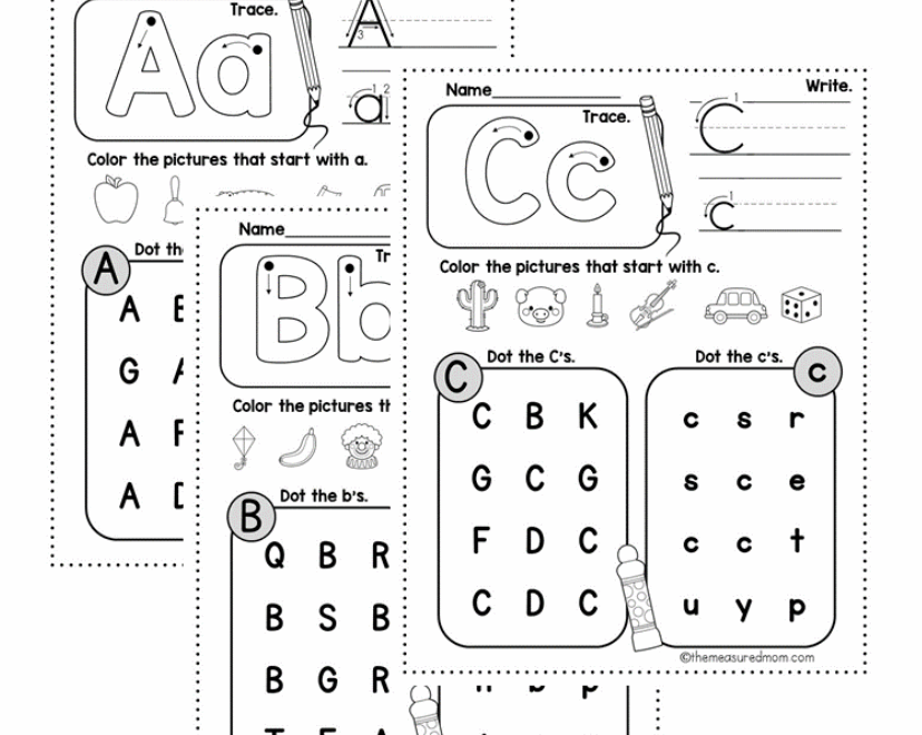 The Measured Mom Free Printables Printable And Enjoyable Learning
