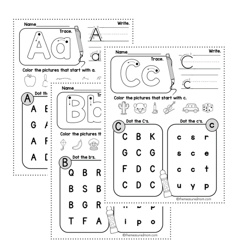 The Measured Mom Free Printables Printable And Enjoyable Learning