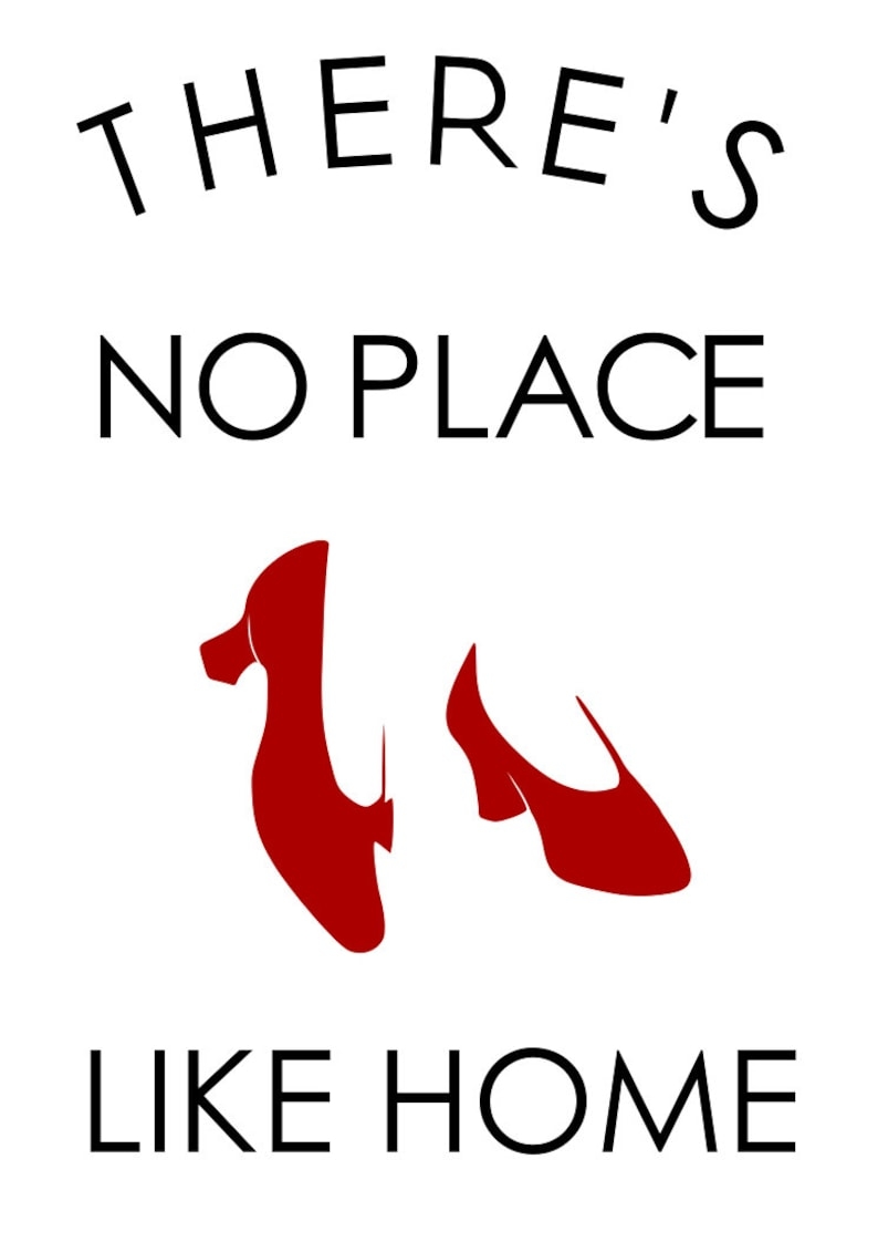 There 39 s No Place Like Home Svg File Etsy