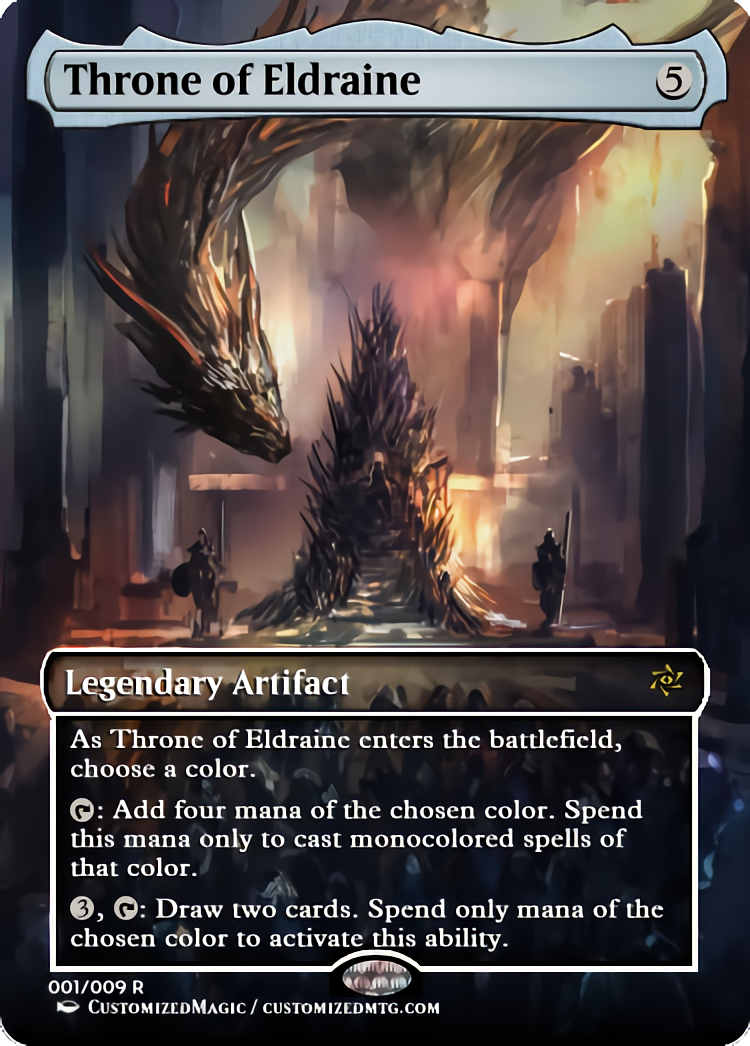 Throne Of Eldraine Magic The Gathering Proxy Cards