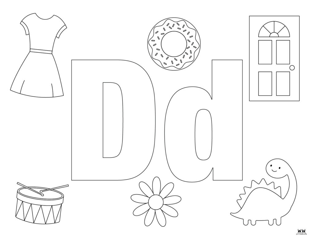 Top 20 Printable Letter D Coloring Pages Online Color Vrogue co