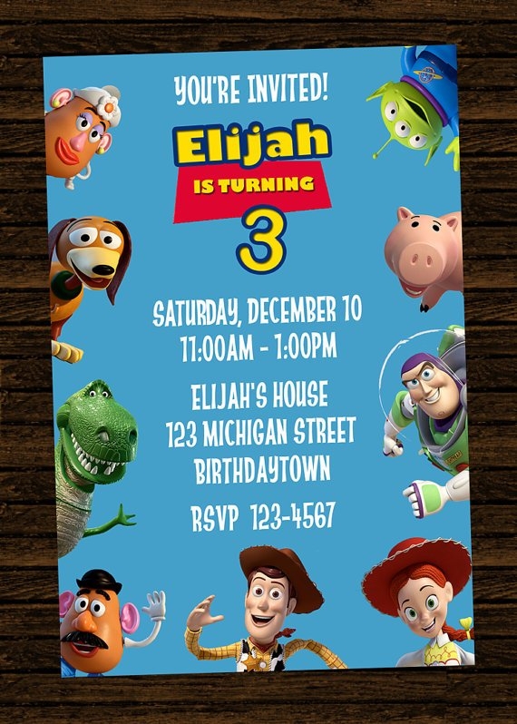 Toy Story Invitation Printable Toy Story Birthday By Vrogue co