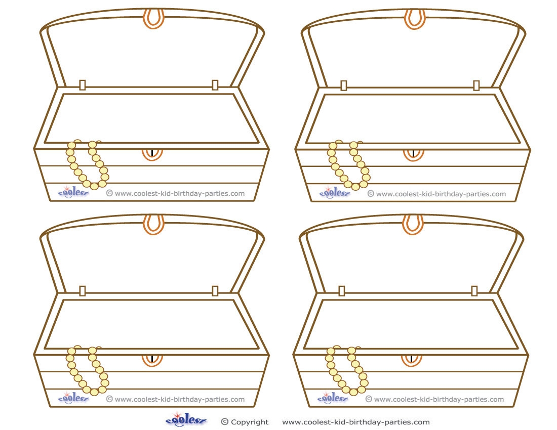 Treasure Box Template