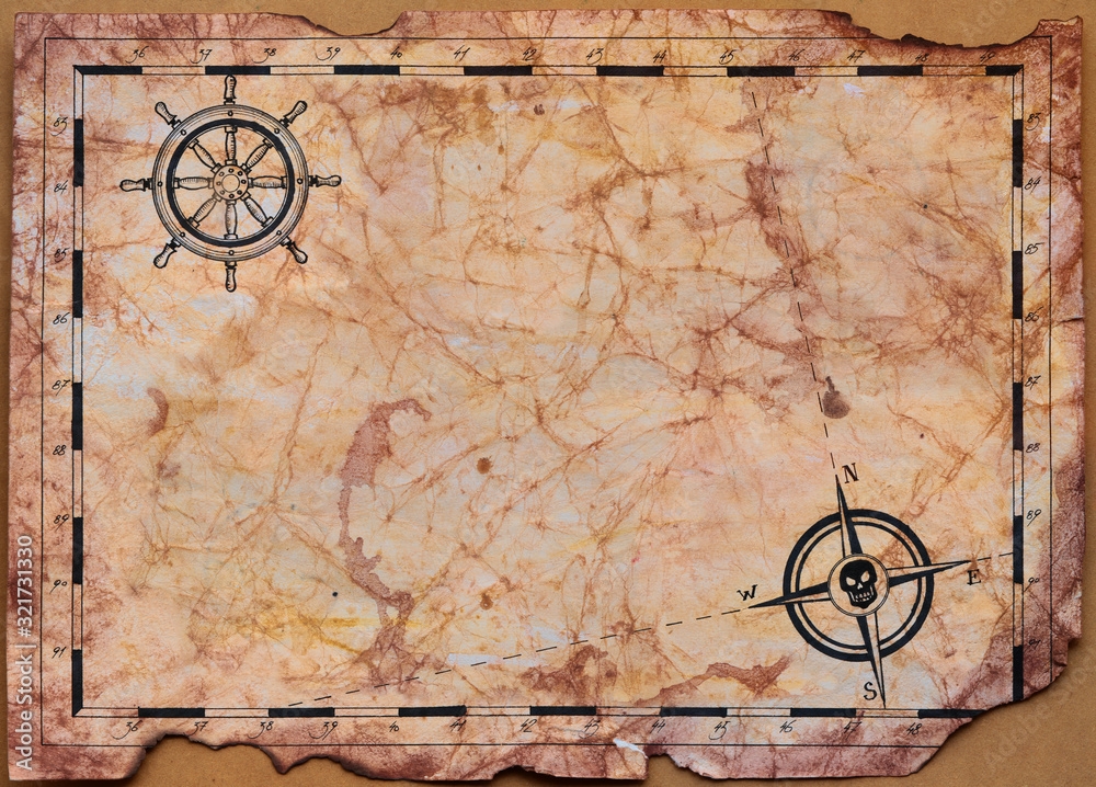 Treasure Map Templates For Children
