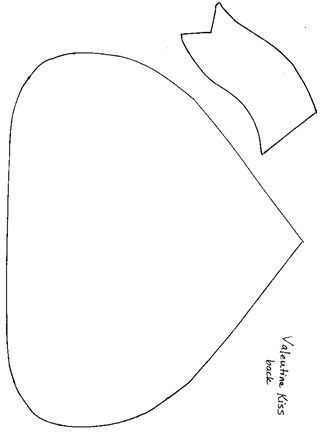 Valentines Day Crafts Print Your Hershey Kiss Template All Kids 