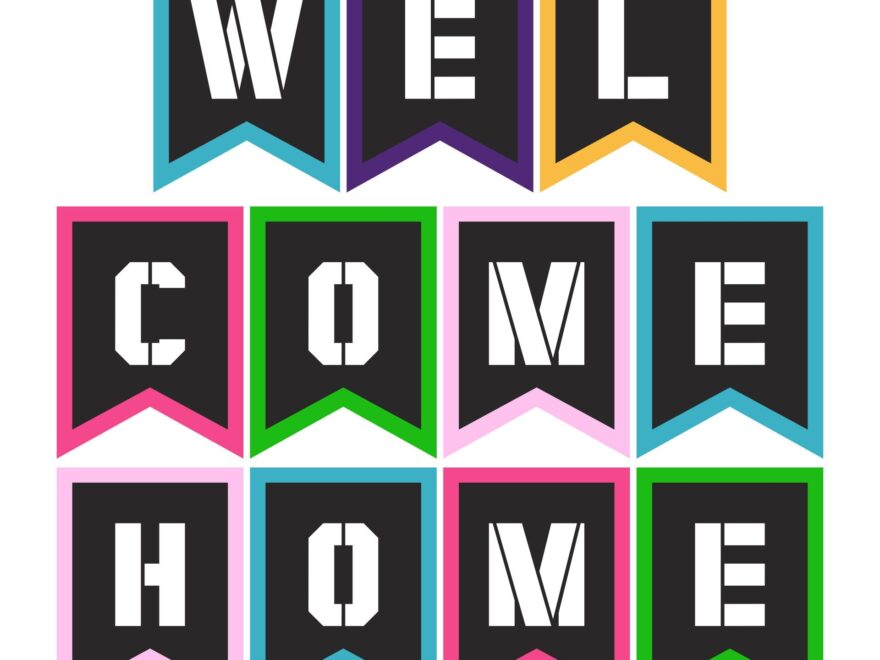 Welcome Home Banner 10 Free PDF Printables Printablee