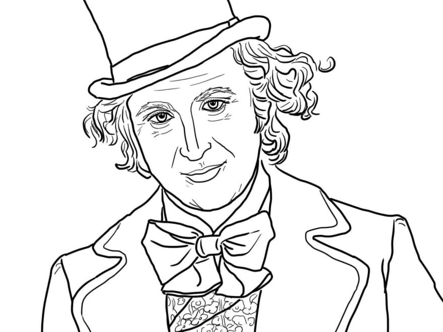 Willy Wonka And The Chocolate Factory Coloring Pages At GetDrawings