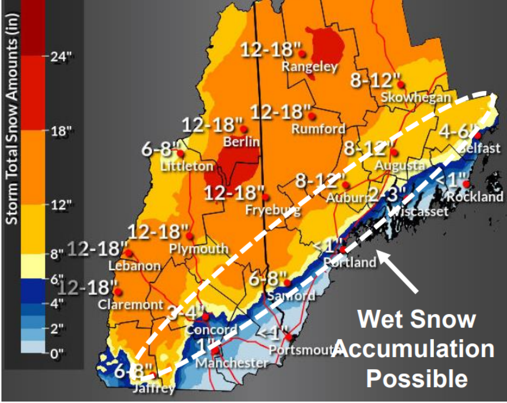 Winter Storm Watch What To Expect In New Hampshire New Hampshire 