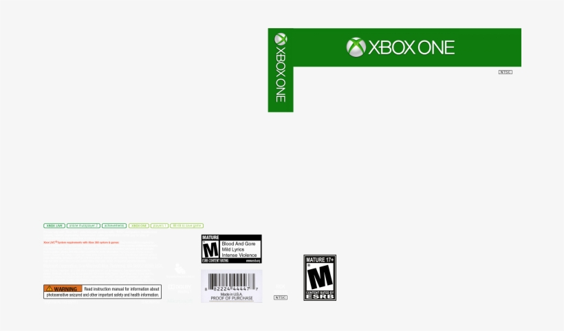Printable Xbox One Game Covers