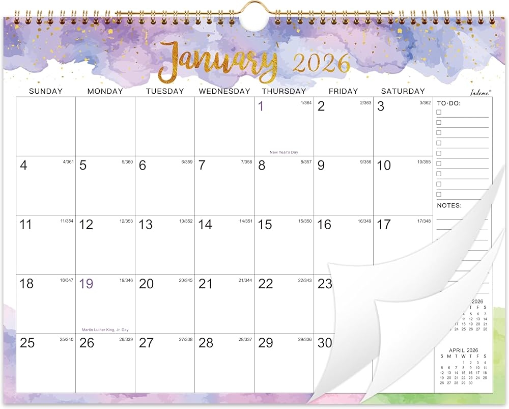 2026 Calendar 2026 Wall Calendar 15 X 11 5 Jan 2026 Dec 2026 Calendar 2026 Wall Calendar 15 X 11 5 Jan 2026 Dec