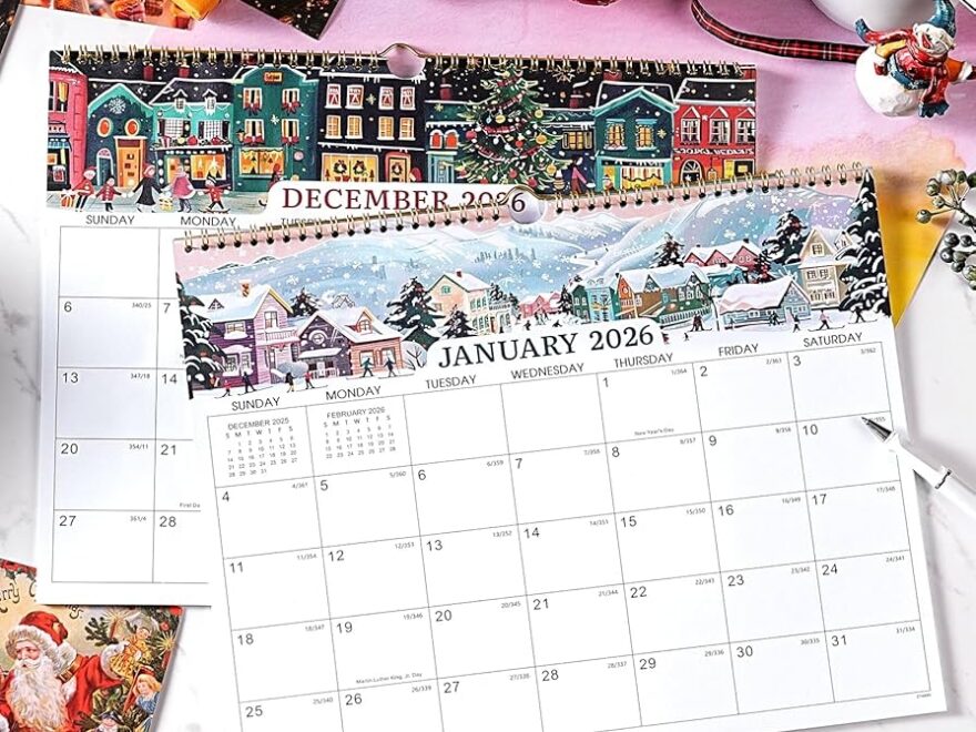 2026 Calendar Wall Calendar 2026 January 2026 December 2026