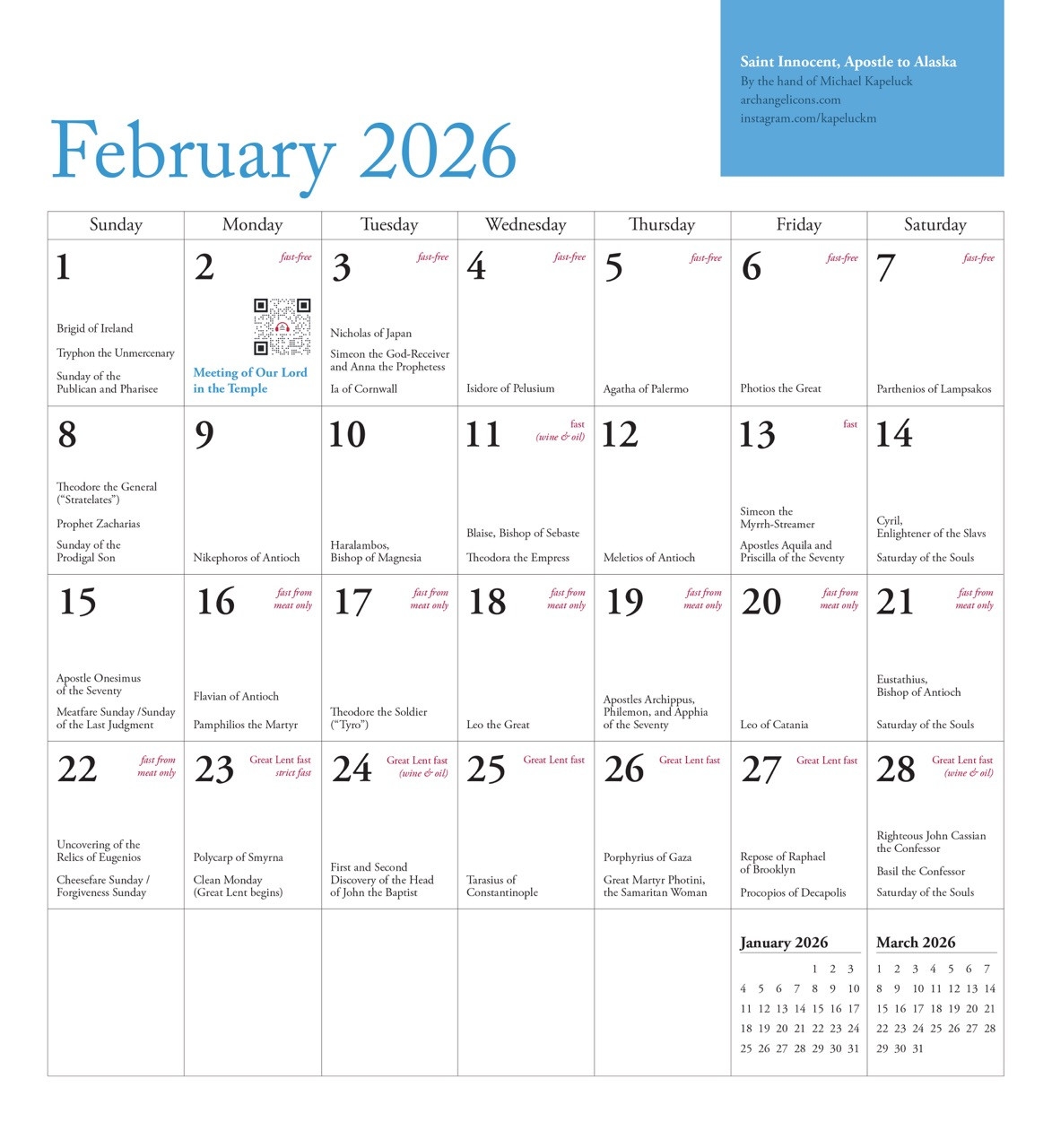 2026 Fall Calendar Gregorian