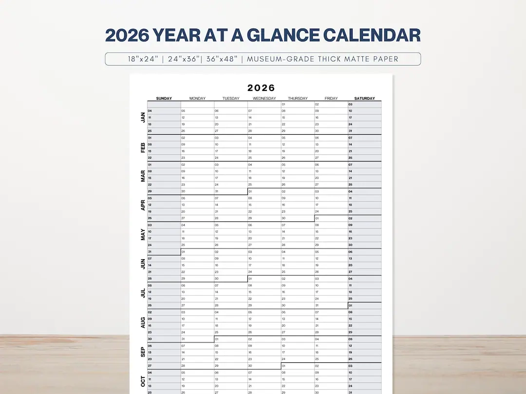 2026 Reverse Julian Calendar