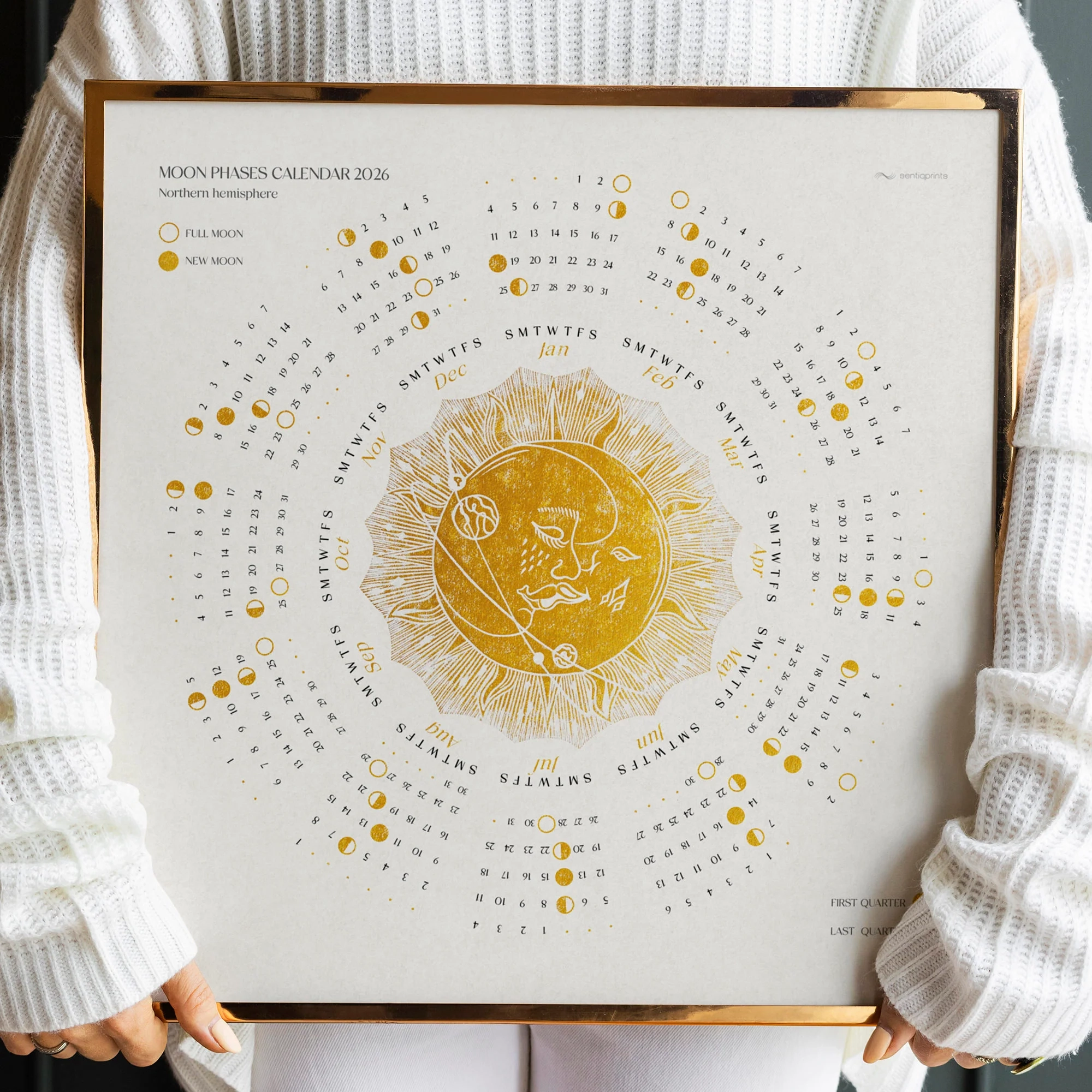 Gregorian And Lunar Calendar For 2026