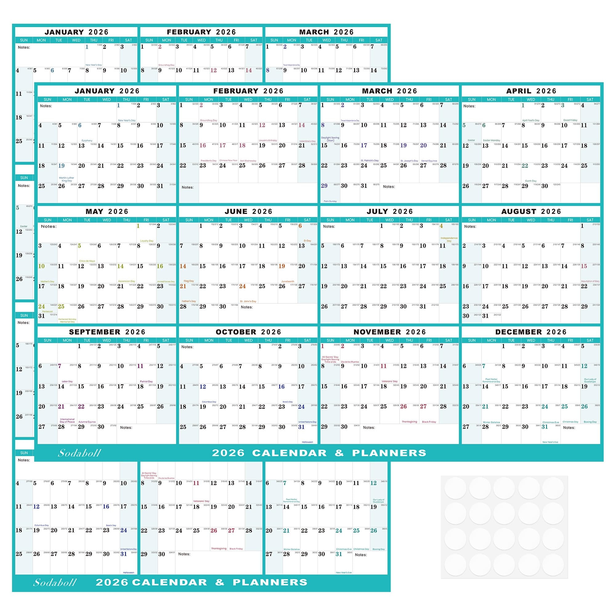 299 Julian Date Calendar 2026