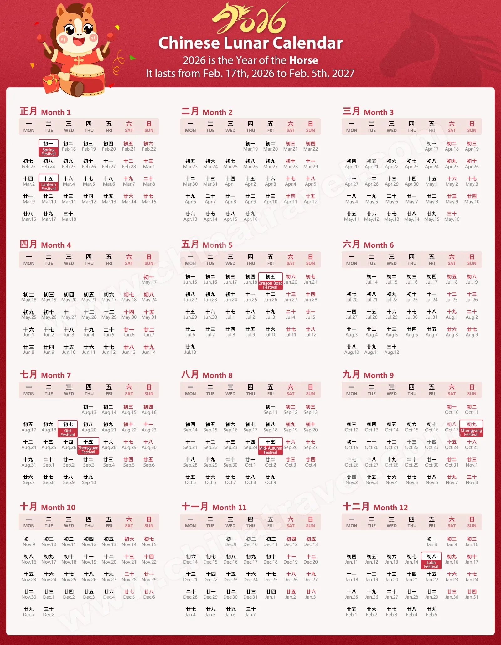 Chinese Calendar 2026 2027 Gregorian To Lunar Date