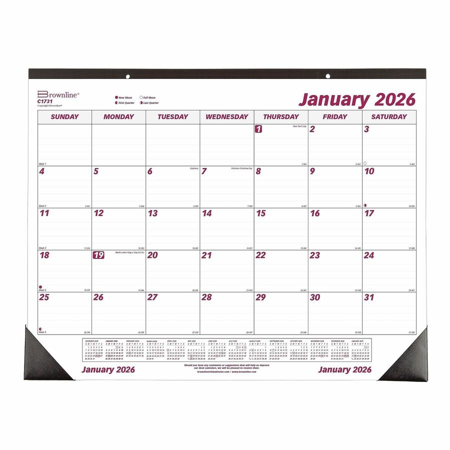 2026 Julian Calendar Quadax