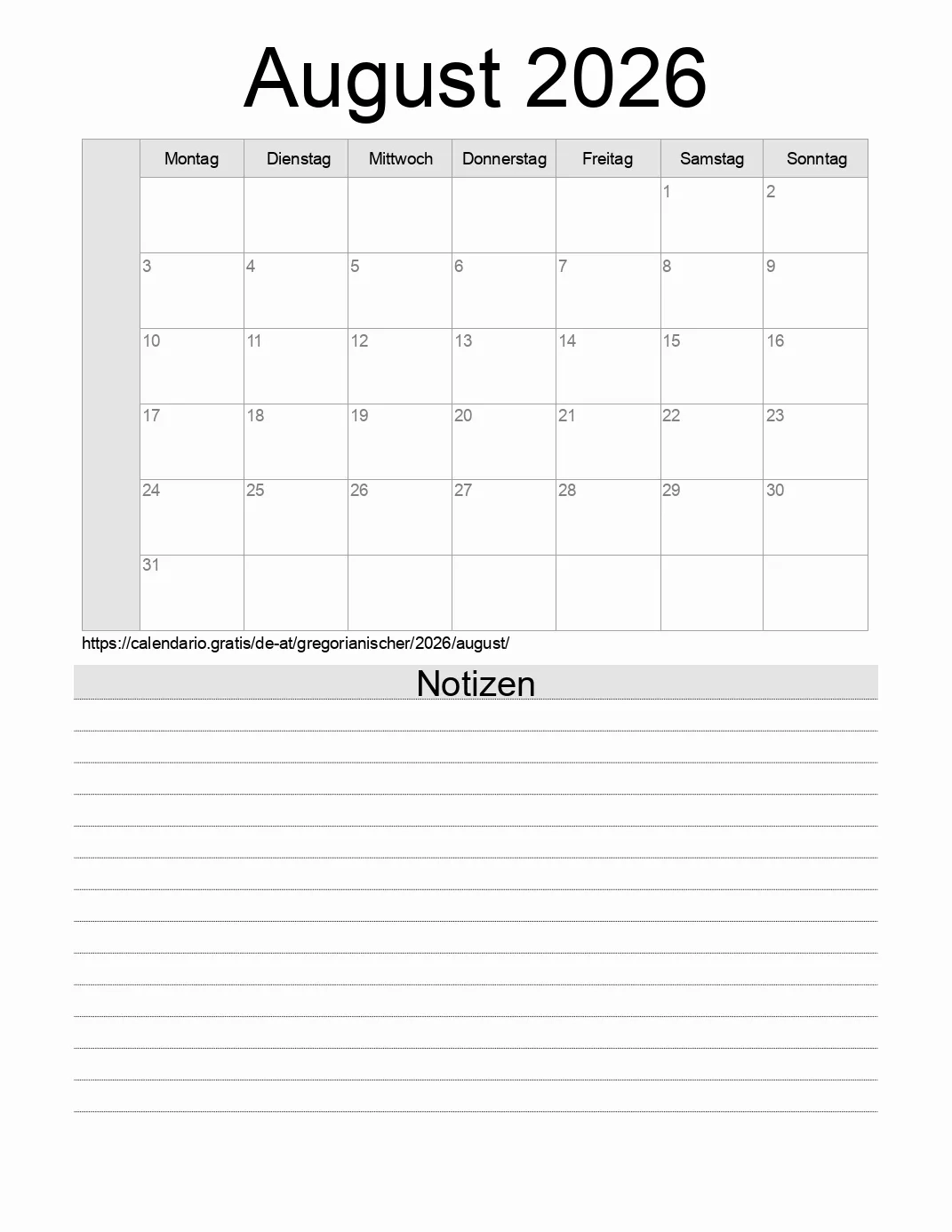 Gregorian Calendar 2026 Aug 13 Gregorian Calendar 2026 Aug 13