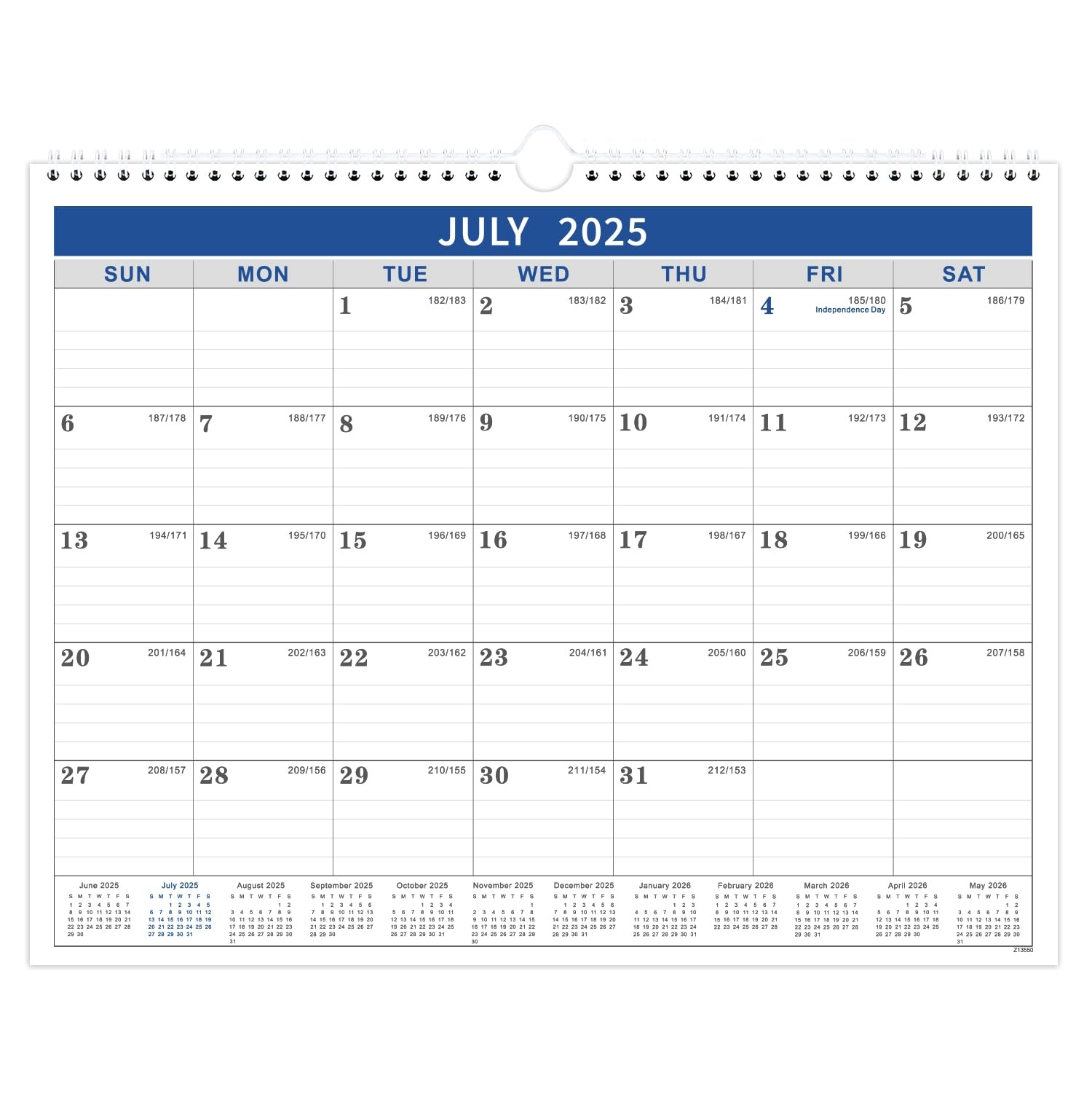 Large Calendar 2025 2026 2026 Yearly Wall Calendar 2026 Wall 