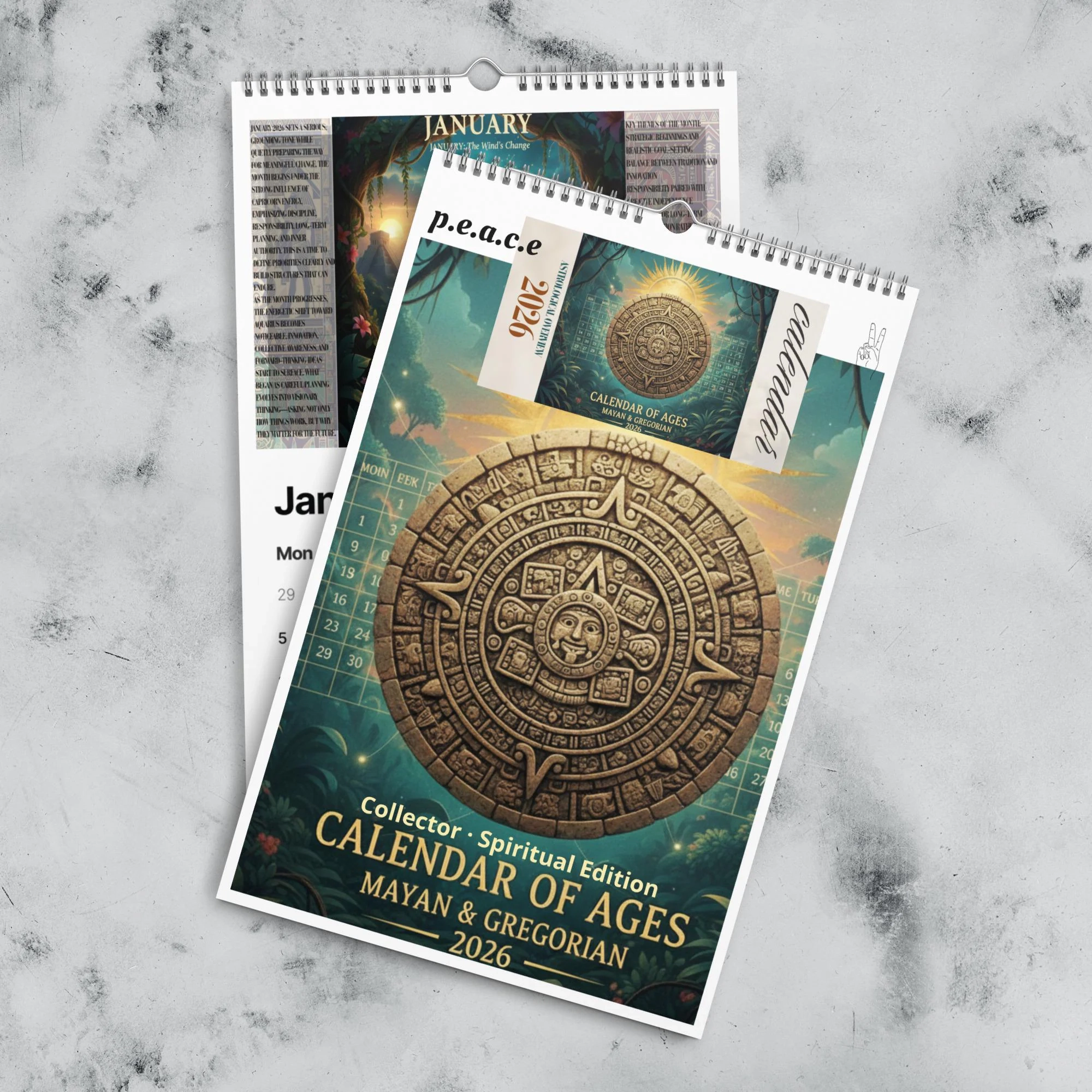 Mayan Calendar Planner Etsy