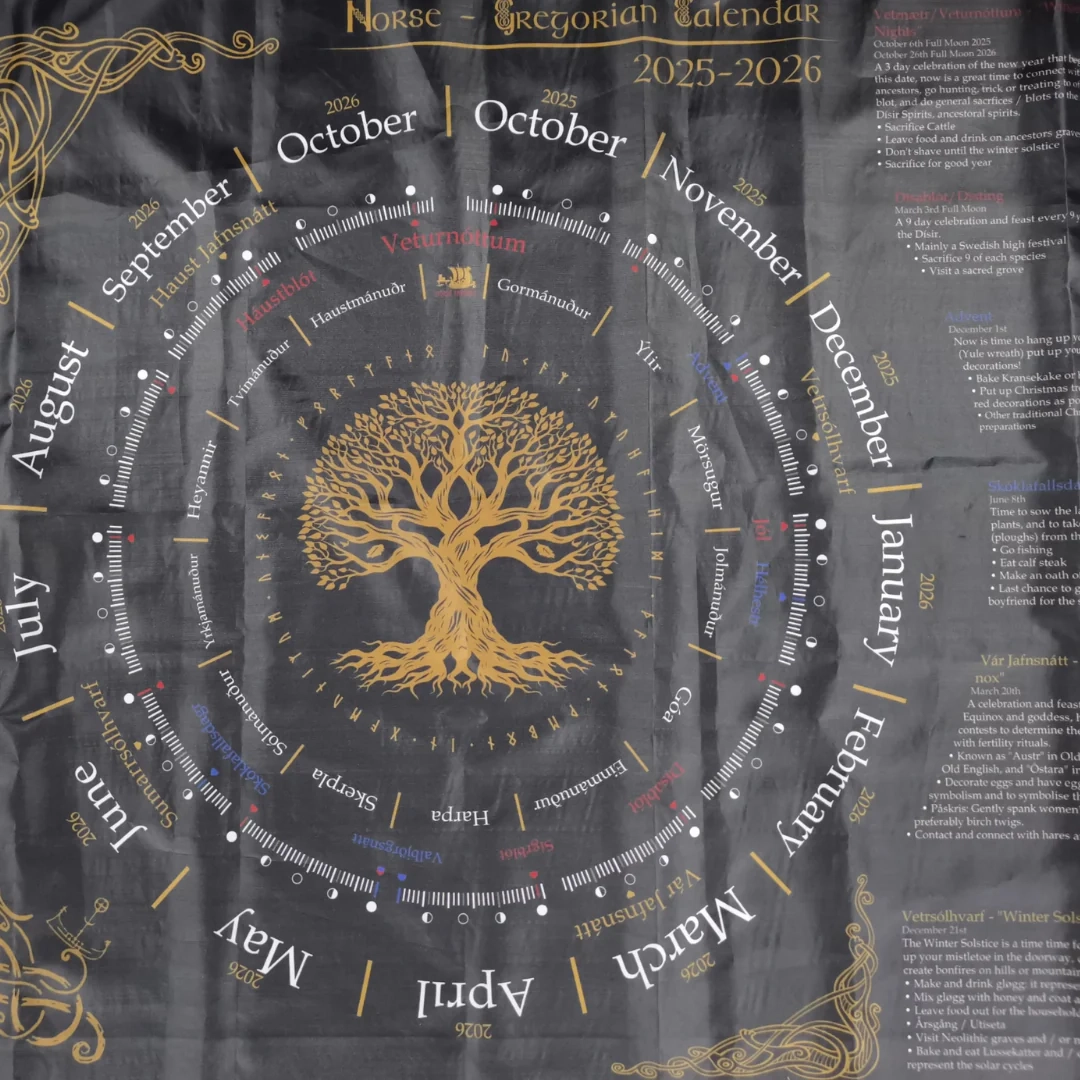NEW Norse Calendar amp Holiday Guide 2026 Traditional Holiday 
