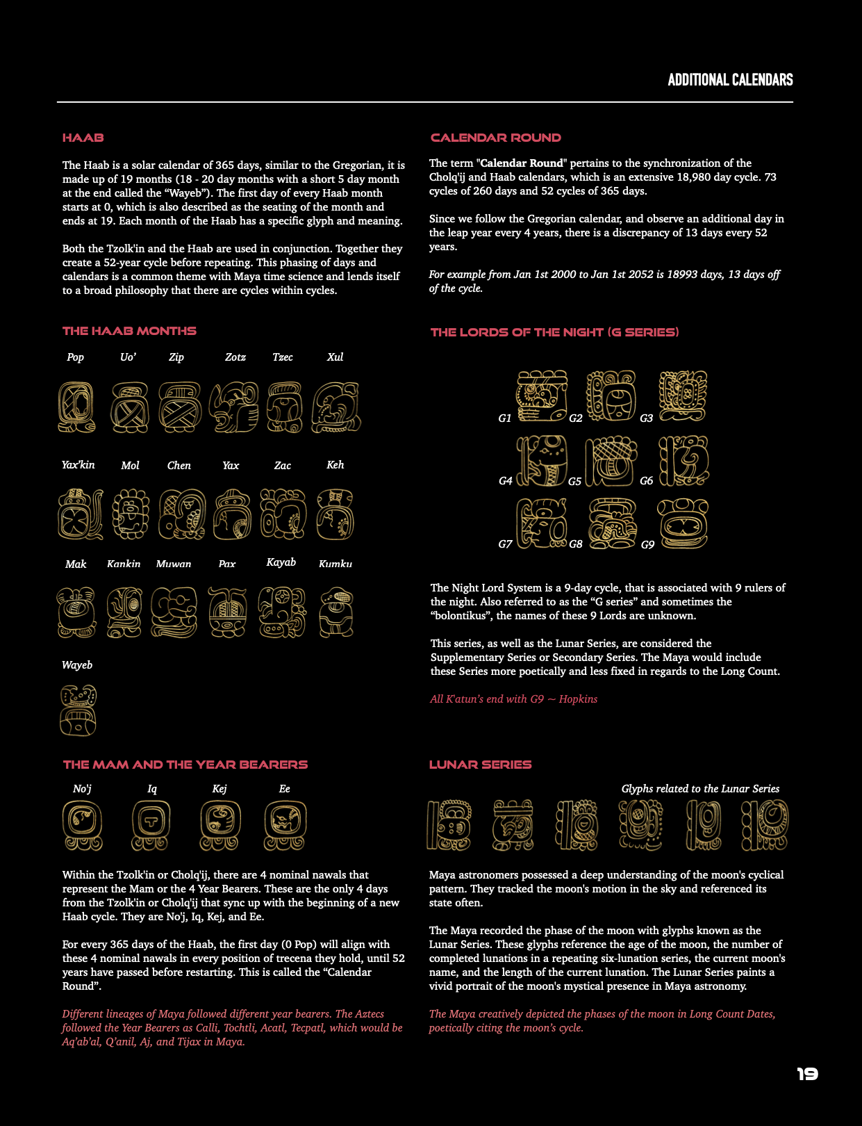 The Maya Calendar E Book Mayan Day