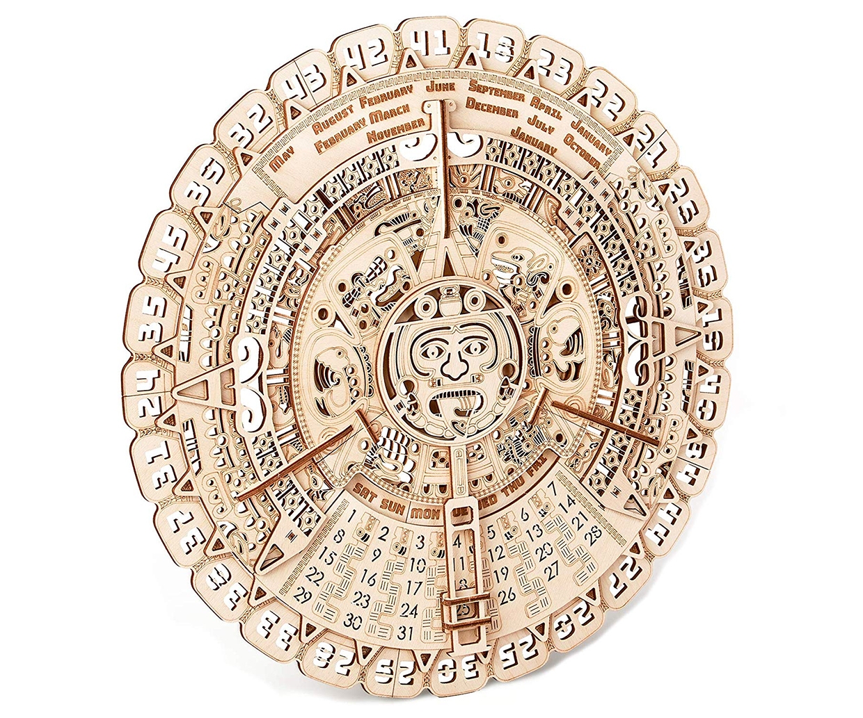 This Mayan Wall Calendar Is Actually A Gregorian Calendar